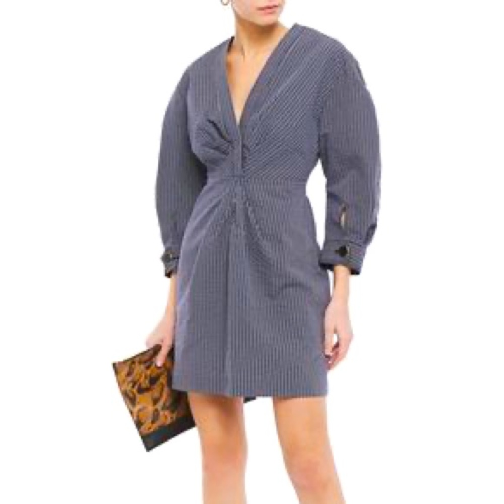 Sandro Kassy Striped Dress NWT
